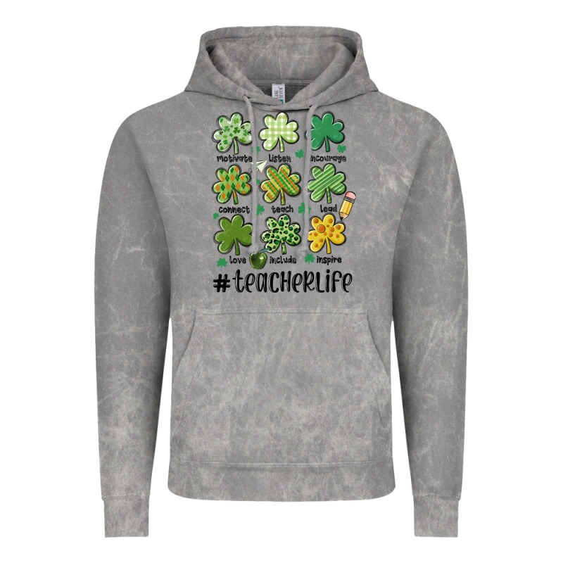 Teacher St.patrick's Vintage Hoodie by MaliasSmallBusiness | Teevron