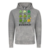 Cloud Rock teacher st.patrick's Vintage Hoodie - MaliasSmallBusiness
