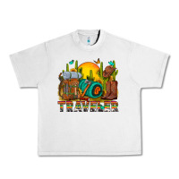 Lunar Rock western traveler cowboy Urban Heavy Tee - NancyCooperArtShop