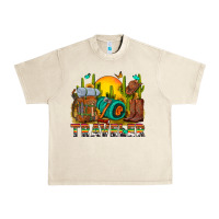 Sandshell western traveler cowboy Urban Heavy Tee - NancyCooperArtShop