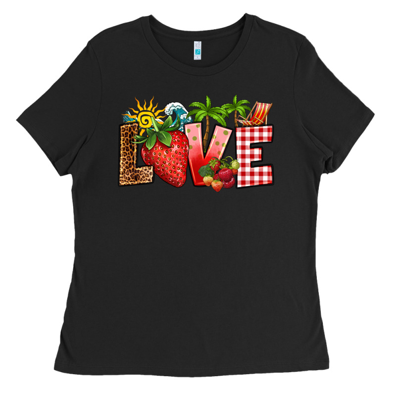 Love Strawberry Ladies Tee by RanaPortraitStore | Teevron