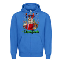 True Royal Sweet christmas Zipper Hoodie - NancyCooperArtShop