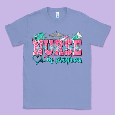 Nurse In Progress Classic Tee Designed By Nancycooperartshop