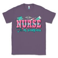 Lavender nurse in progress Classic Tee - NancyCooperArtShop