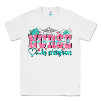 White nurse in progress Classic Tee - NancyCooperArtShop