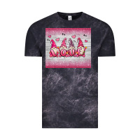 Cloud Black valentine's day gnomes Vintage Tee - MaliasSmallBusiness