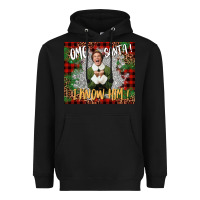 Black omg santa i know him elf Heavyweight Hoodie - CowGirlArtShop