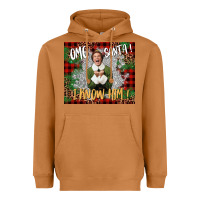 Meerkat omg santa i know him elf Heavyweight Hoodie - CowGirlArtShop