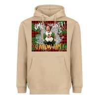 Mushroom omg santa i know him elf Heavyweight Hoodie - CowGirlArtShop