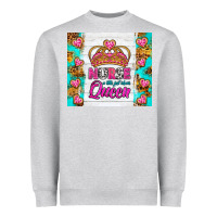 Heather Grey Nurse A Title Just Above Queen Tumbler Heavyweight Sweatshirt - BundleAndBundleShop