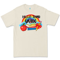 Bone back to school hello third grade 3200x2400 Premium Tee - AdoDesignShop