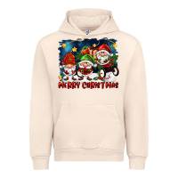 Sandshell merry christmas gnomies wagon Urban Hoodie - FaDigitalArtStudio