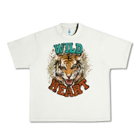 Pistachio wild heart tiger college western Urban Heavy Tee - NancyCooperArtShop
