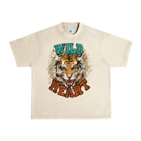 Sandshell wild heart tiger college western Urban Heavy Tee - NancyCooperArtShop