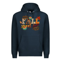Navy fall sweet fall Premium Hoodie - CowGirlArtShop