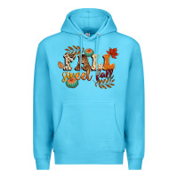 Ocean Blue fall sweet fall Premium Hoodie - CowGirlArtShop