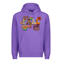 Purple fall sweet fall Premium Hoodie - CowGirlArtShop