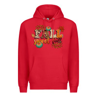 Red fall sweet fall Premium Hoodie - CowGirlArtShop