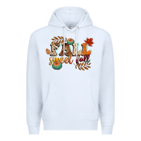 White fall sweet fall Premium Hoodie - CowGirlArtShop