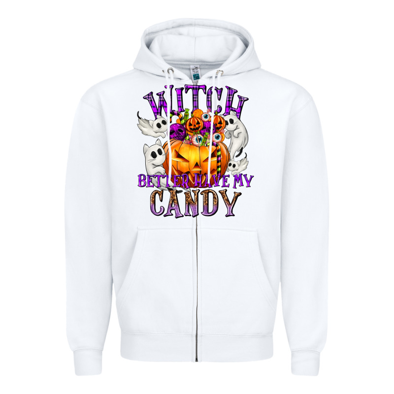 Witch Better Have My Candy Zipper Hoodie by texasbilliewilder | Teevron