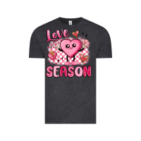 Vintage Black love season Vintage Tee - MaliasSmallBusiness