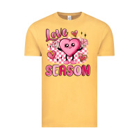 Vintage Mustard love season Vintage Tee - MaliasSmallBusiness