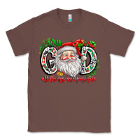 Chestnut with god all things are possible santa Classic Tee - CowhideDigitalArt