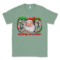 Sage with god all things are possible santa Classic Tee - CowhideDigitalArt