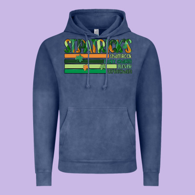 St. Patrick's Day Vintage Hoodie Designed By Maliassmallbusiness