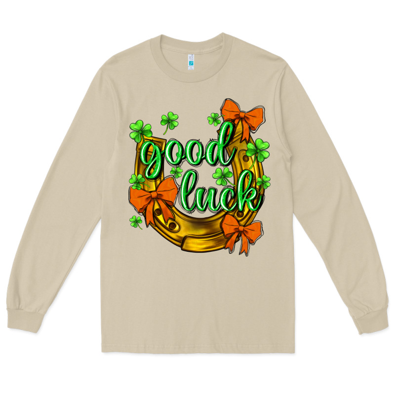 St.patrick's Good Luck Long Sleeve Tee by BundleAndBundleShop | Teevron