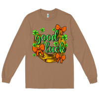Toasted Coconut St.Patrick's Good Luck Long Sleeve Tee - BundleAndBundleShop