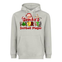 Moon Dust santas favorite softball player Heavyweight Hoodie - CowGirlArtShop