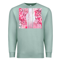 Seafoam custom name  breast cancer Premium Sweatshirt - CowGirlArtShop