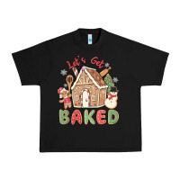 Black let's get baked Urban Heavy Tee - MaliasSmallBusiness