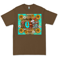 Cacao sunflower and daisy nurse tumbler Premium Tee - BundleAndBundleShop