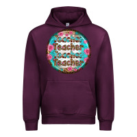 Mauve Wine teacher vibe earrings Urban Hoodie - BundleAndBundleShop