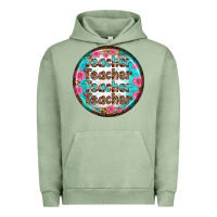 Pigment Oil Green teacher vibe earrings Urban Hoodie - BundleAndBundleShop