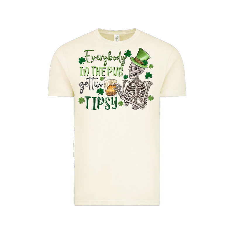 Everybody In The Pub Gettin' Tipsy Vintage Tee by MaliasSmallBusiness | Teevron