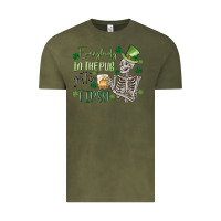 Vintage Olive everybody in the pub gettin' tipsy Vintage Tee - MaliasSmallBusiness
