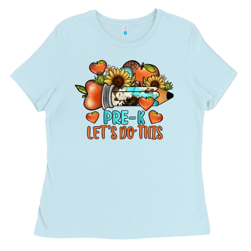 Pre K Let's Do This Ladies Tee by JahusDesignShop | Teevron
