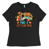 Black pre k let's do this Ladies Tee - JahusDesignShop