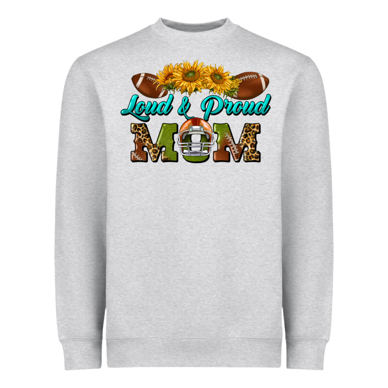 Western Loud And Proud Mom Heavyweight Sweatshirt by BundleAndBundleShop | Teevron