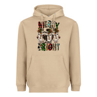 Mushroom merry and bright Heavyweight Hoodie - CowGirlArtShop