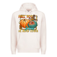 Pale Pink fall for jesus he never fails Premium Hoodie - CowGirlArtShop