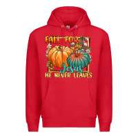 Red fall for jesus he never fails Premium Hoodie - CowGirlArtShop