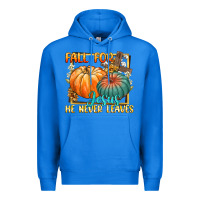 True Royal fall for jesus he never fails Premium Hoodie - CowGirlArtShop