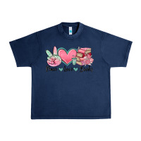 Navy peace love books Urban Heavy Tee - MaliasSmallBusiness