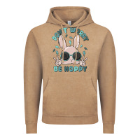 Vintage Coffee don't worry be hoppy Vintage Hoodie - MaliasSmallBusiness