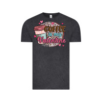 Vintage Black coffee is my valentine Vintage Tee - MaliasSmallBusiness
