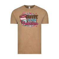 Vintage Coffee coffee is my valentine Vintage Tee - MaliasSmallBusiness